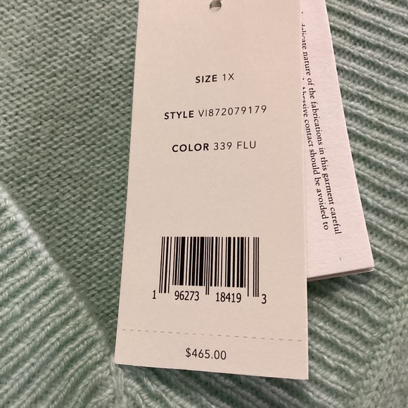 Vince Wool & Cashmere Blend Sweater (Plus Size) 1X - Picture 14 of 14